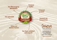 Spengler Naturr&ouml;sterei Secolino Kaffeer&ouml;sterei Bio Siegel Espresso Kaffee Nachhaltig Pfaffenhofen 